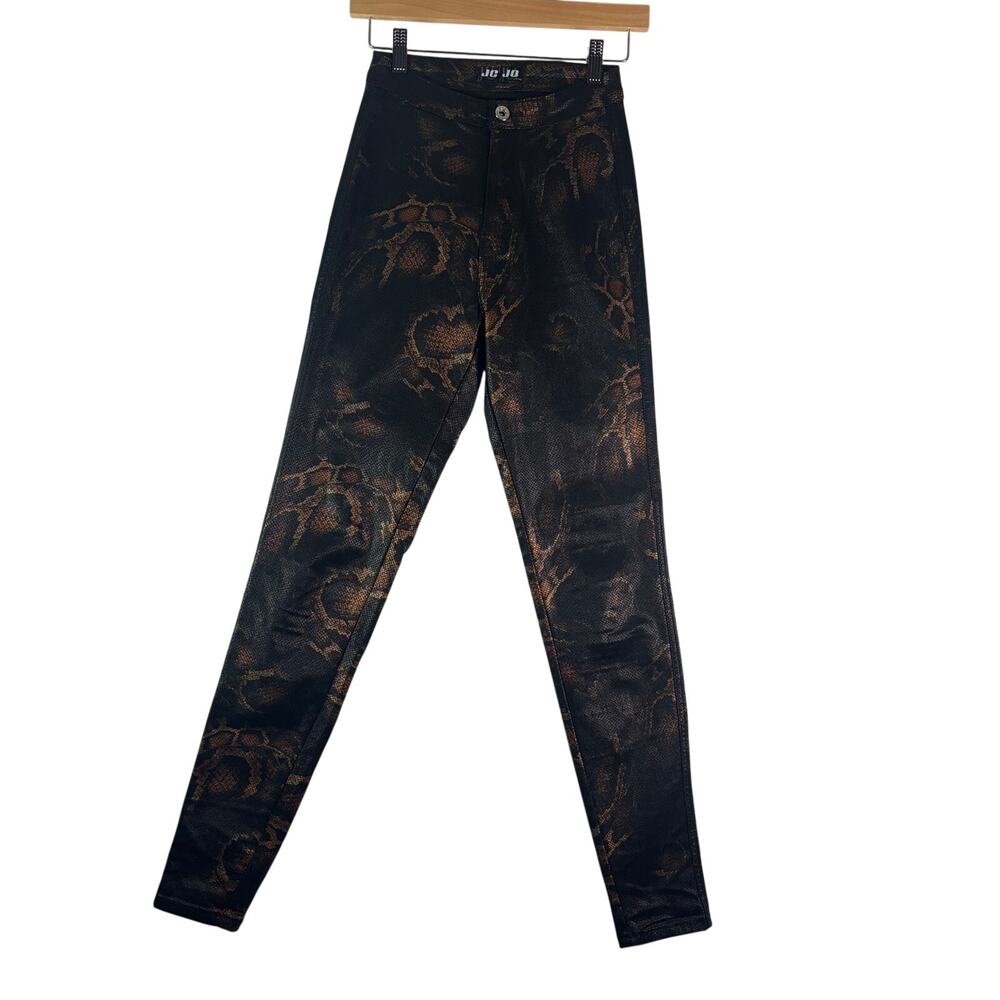 JC JQ JEANS Skinny Snake Print Jeans Woman’s Size S